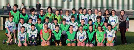 Action from the inaugural Colman Kerr Charity Match.