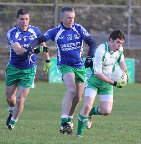 Action from the inaugural Colman Kerr Charity Match.