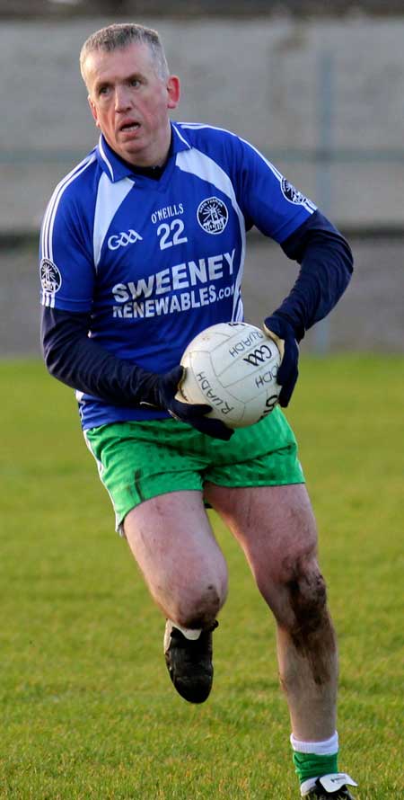 Action from the inaugural Colman Kerr Charity Match.