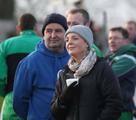 Action from the inaugural Colman Kerr Charity Match.