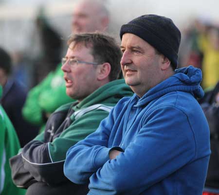 Action from the inaugural Colman Kerr Charity Match.