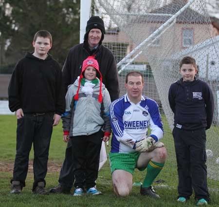 Action from the inaugural Colman Kerr Charity Match.