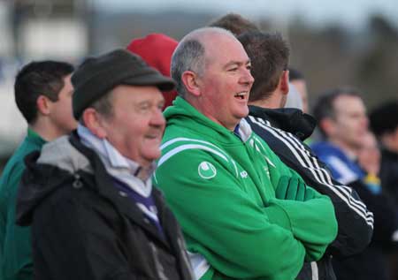 Action from the inaugural Colman Kerr Charity Match.