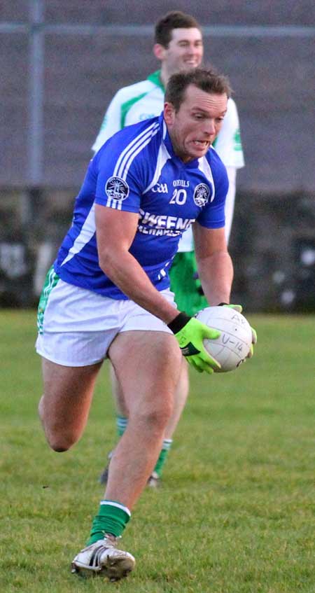 Action from the inaugural Colman Kerr Charity Match.