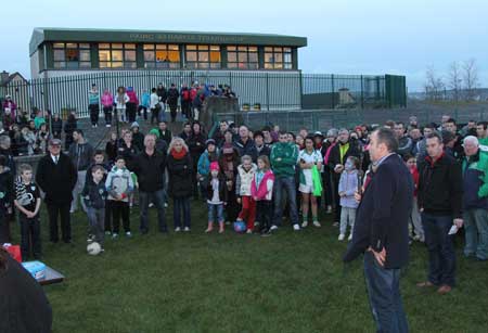 Action from the inaugural Colman Kerr Charity Match.