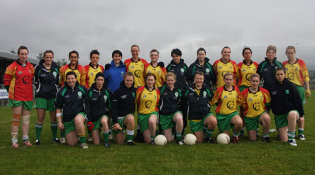 The Aodh Ruadh team which contested the Ladies Intermediate Final.