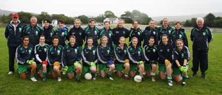 The Aodh Ruadh team which contested the Ladies Intermediate Final.