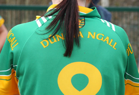 Donegal v Clare in the Ladies NFL.