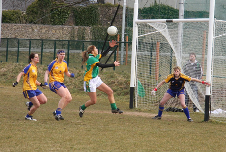 Donegal v Clare in the Ladies NFL.