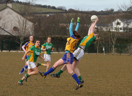 Donegal v Clare in the Ladies NFL.