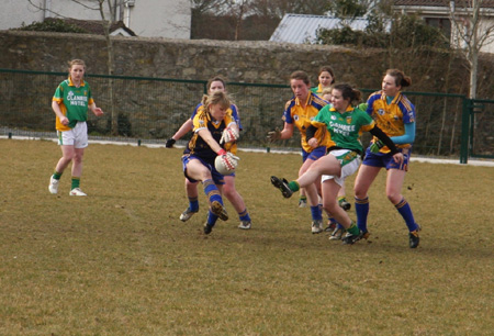 Donegal v Clare in the Ladies NFL.