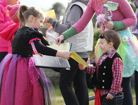 Shots from the Kilometres for kids fund-raiser at the Mall park.