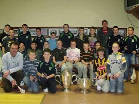 Under 14 Donegal league and championship winners with Peter Horan (manager) John Rooney (selector) and Michael Fennelly.