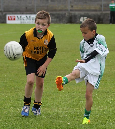 Action from the Mick Shannon Tournament in Father Tierney Park.