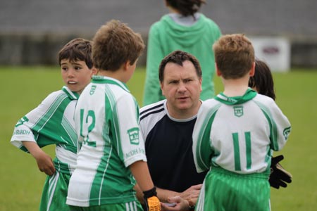 Action from the Mick Shannon Tournament in Father Tierney Park.