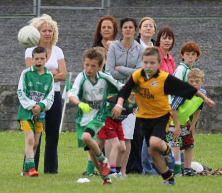 Action from the Mick Shannon Tournament in Father Tierney Park.