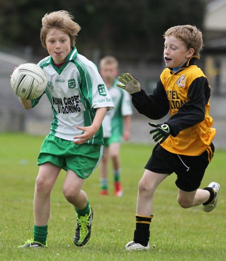 Action from the Mick Shannon Tournament in Father Tierney Park.