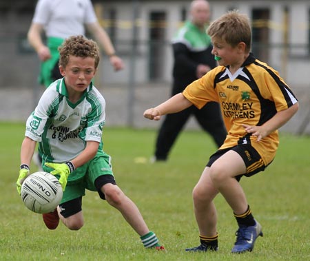 Action from the Mick Shannon Tournament in Father Tierney Park.