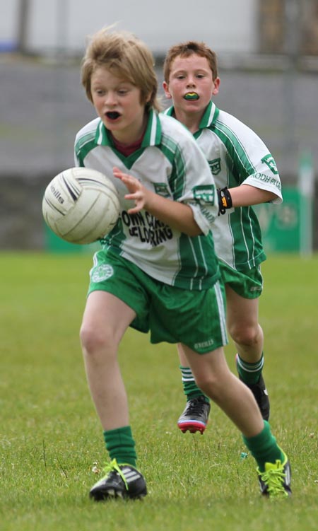 Action from the Mick Shannon Tournament in Father Tierney Park.