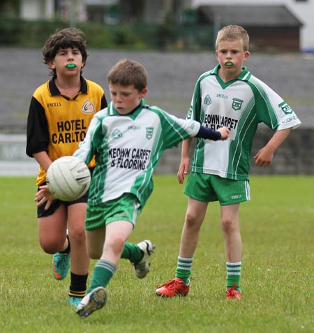 Action from the Mick Shannon Tournament in Father Tierney Park.