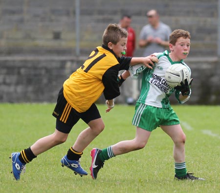 Action from the Mick Shannon Tournament in Father Tierney Park.