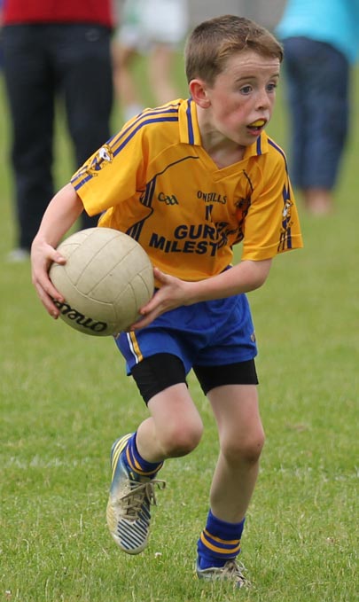 Action from the Mick Shannon Tournament in Father Tierney Park.