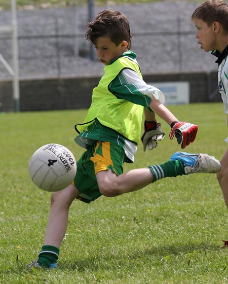 Action from the Mick Shannon Tournament in Father Tierney Park.