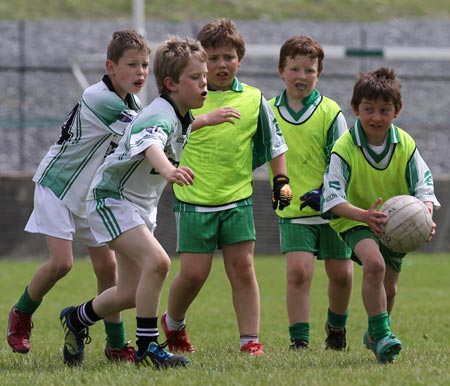 Action from the Mick Shannon Tournament in Father Tierney Park.