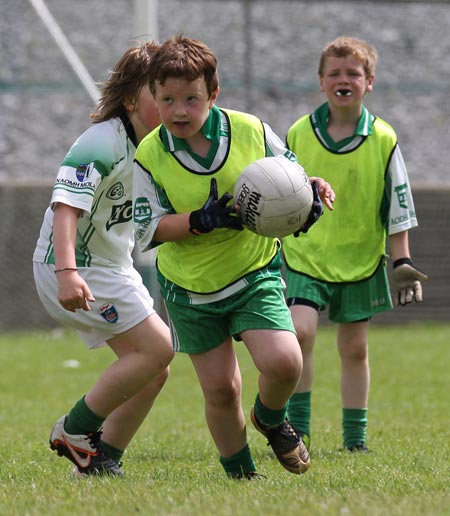 Action from the Mick Shannon Tournament in Father Tierney Park.