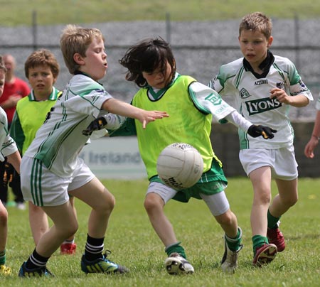 Action from the Mick Shannon Tournament in Father Tierney Park.