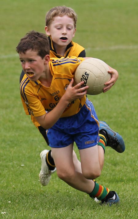 Action from the Mick Shannon Tournament in Father Tierney Park.