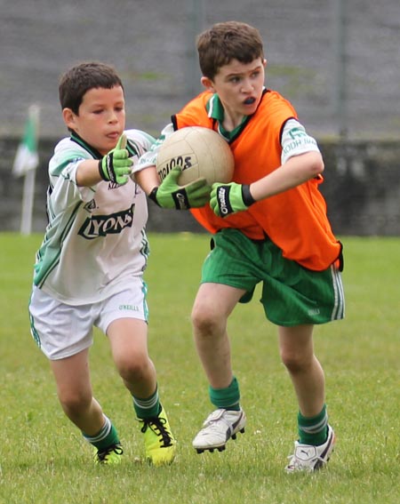 Action from the Mick Shannon Tournament in Father Tierney Park.