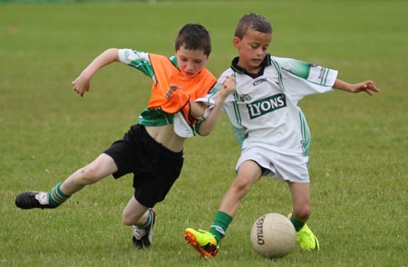 Action from the Mick Shannon Tournament in Father Tierney Park.