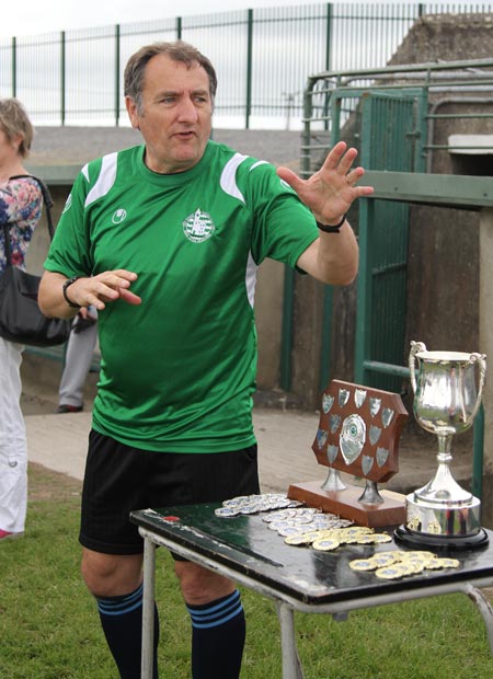 Action from the Mick Shannon Tournament in Father Tierney Park.