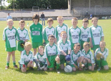 The Aodh Ruadh 'A' team which took part in the Mick Shannon under 10 tournament in Ballyshannon last Saturday..