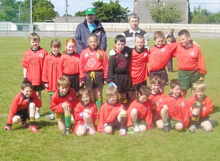 The Bundoran 'B' team which took part in the Mick Shannon under 10 tournament in Ballyshannon last Saturday..