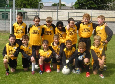 The Erne Gaels 'A' team which took part in the Mick Shannon under 10 tournament in Ballyshannon last Saturday..