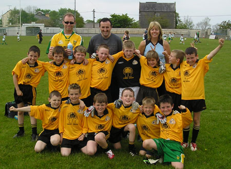 The Bundoran 'A' team which took part in the Michael Shannon Under 10 tournament in Ballyshannon last Saturday.