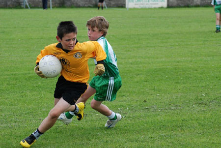 Action from the Aodh Ruadh v Bundoran 'A' game.