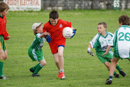 Action from the Aodh Ruadh v Bundoran 'B' game.