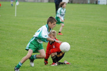 Action from the Aodh Ruadh v Bundoran 'B' game.