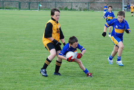 Action from the Erne Gaels v Kilcar game.