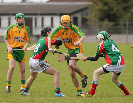 Action from the O'Keefe cup tournament.