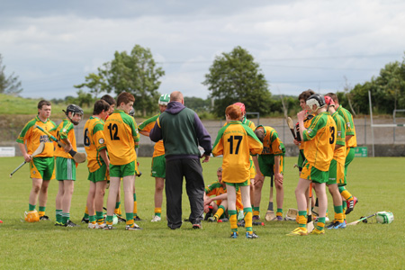 Action from the O'Keefe cup tournament.