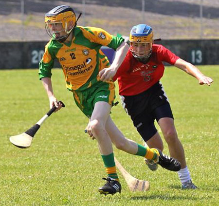 Action from the O'Keefe Cup tournament.