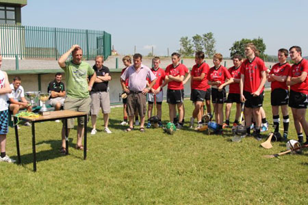 Action from the O'Keefe Cup tournament.