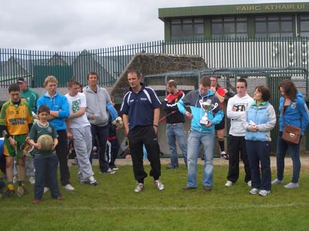 Action from the inaugural Peter O'Keefe tournament.