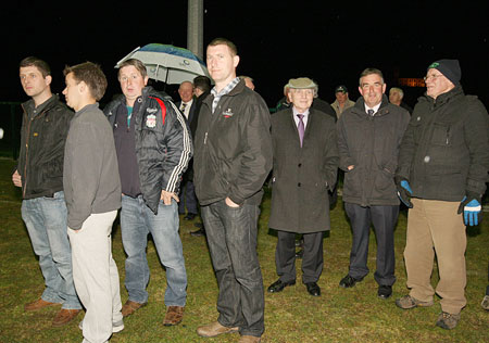 Scenes from turning on of the lights in Pirc Aoidh Ruaidh.