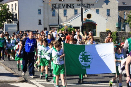 Action from the official opening of Pirc Aoidh Ruaidh.