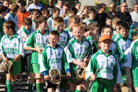 Action from the official opening of Pirc Aoidh Ruaidh.